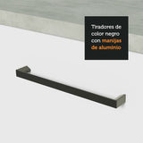 Bajo Mesada para Bacha 120 cm 2 Puertas (con Tapa) Blanco Agata