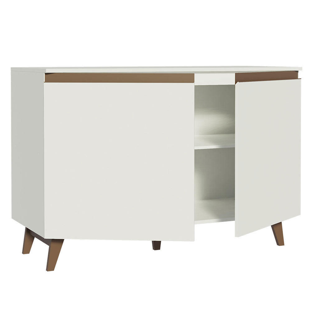 Bajo Mesada para Bacha 120 cm 2 Puertas Blanco Reims