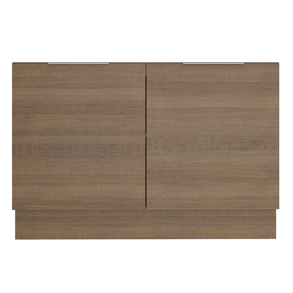 Bajo Mesada 120 cm Sin cajones 2 Puertas Stella Marrón