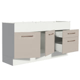 Bajo mesada Madesa Agata 150 Cm 2 Puertas 2 Cajones