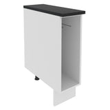 Bajo Mesada Cocina Porta Repasador 100% MDF Blanco Acordes Madesa