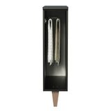 Porta repasador Reims 20 cm Negro