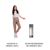 Bajo Mesada Porta repasador 20 cm Flotante Gris Nice