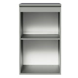 Bajo Mesada 40 cm 1 Puerta Nice Gris