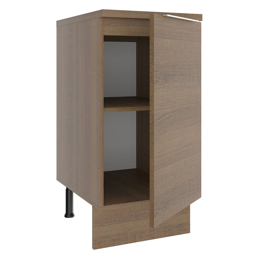 Bajo Mesada Cocina 40 cm 1 Puerta Marrón Stella Madesa