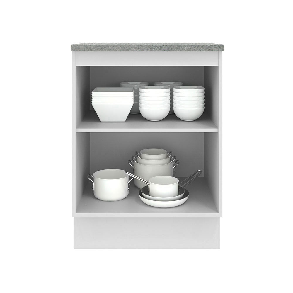 Bajo Mesada 60 cm 1 Puerta Agata Blanco