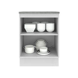 Bajo Mesada 60 cm 1 Puerta Agata Blanco