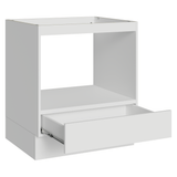 Bajo Mesada para Horno/Microondas 70 cm 1 Gaveta (Sem Mesada) Blanco