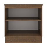 Bajo Mesada 80 cm 2 Puertas Agata Marrón/Blanco