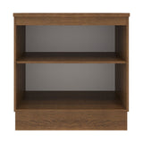 Bajo Mesada 80 cm Sin cajones 2 Puertas Agata Marrón/Gris