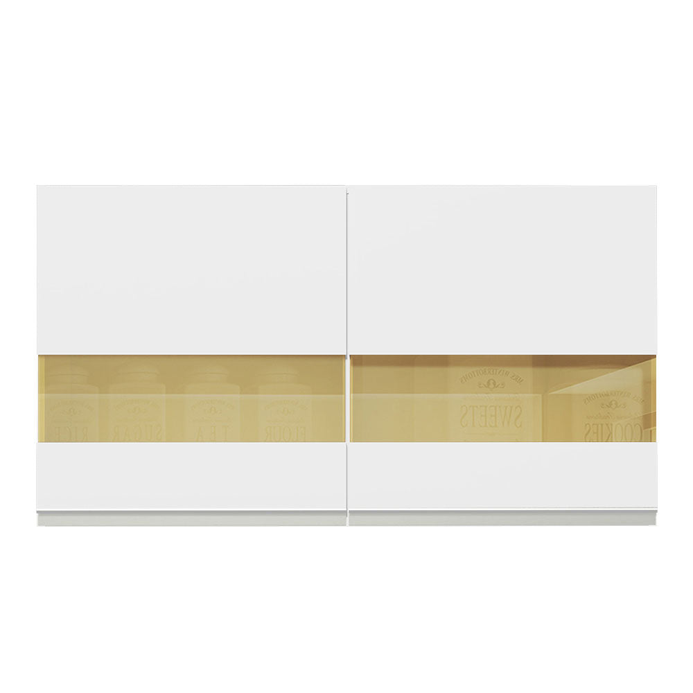 Armario Madesa Glamy 120 cm 2 Puertas con Cristal