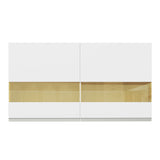 Armario Madesa Glamy 120 cm 2 Puertas con Cristal