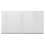Alacena Cocina 100% MDF 120 cm 2 Puertas Blanco Brillante Acordes Madesa