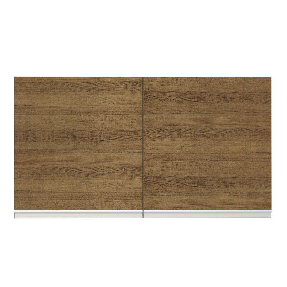 Alacena 120 cm 2 Puertas Marrón Glamy Madesa