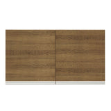 Alacena Madesa Glamy 120 cm 2 Puertas Marrón