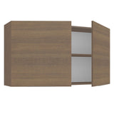 Alacena 120 cm 2 Puertas Stella Marrón