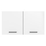 Alacena Madesa Agata 120 cm 2 Puertas Marrón/Blanco