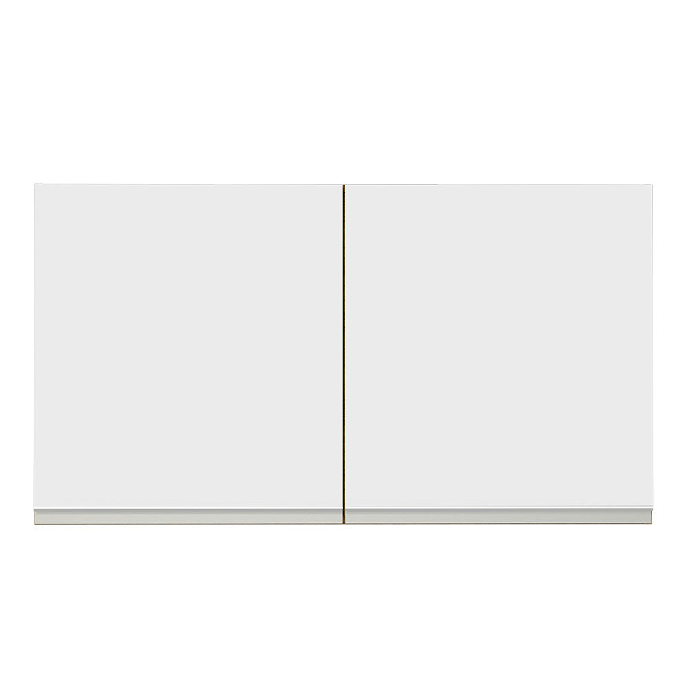 Alacena Madesa Glamy 120 cm 2 Puertas Marrón/Blanco