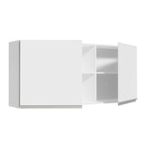 Alacena 150 cm 2 Puertas y 2 Nichos Glamy Blanco
