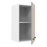 Alacena 35 cm 1 Puerta Agata Blanco/Crema