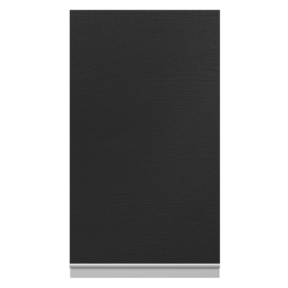 Alacena Cocina 100% MDF 35 cm 1 Puerta Blanco/Negro Acordes Madesa