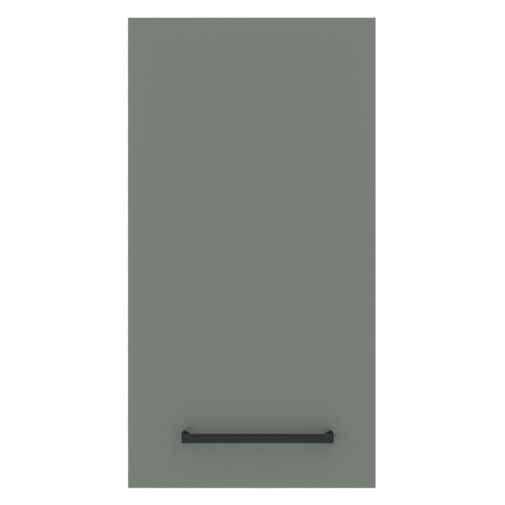 Alacena Cocina 35 cm 1 Puerta Marrón/Gris Agata Madesa