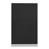 Alacena Gabinete Superior Cocina Madesa Glamy 40cm Marrón/Negro