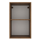 Alacena 40 cm 1 Puerta Marrón/Gris Agata Madesa