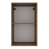 Alacena 40 cm 1 Puerta Agata Marrón/Gris