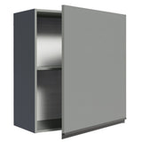 Alacena 60 cm 1 Puerta Nice Gris