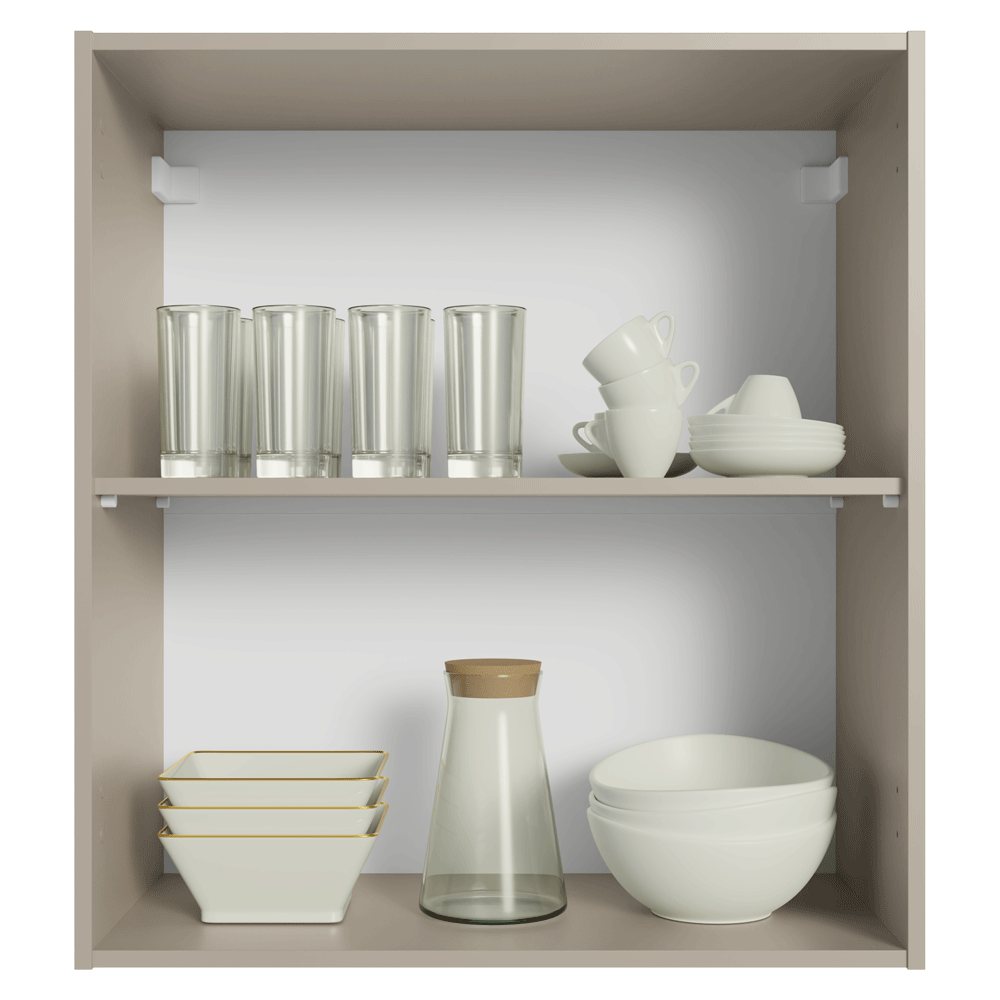 Alacena 60 cm 1 Puerta Nice Crema