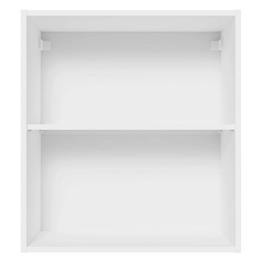 Alacena Cocina 100% MDF 60 cm 1 Puerta Blanco/Negro Acordes Madesa