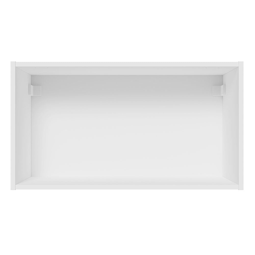 Alacena Cocina 100% MDF 60 cm 1 Puerta Abatible Blanco/Crema Smart Madesa