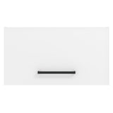 Alacena Madesa Agata 60 cm 1 Puerta Rebatible Marrón/Blanco