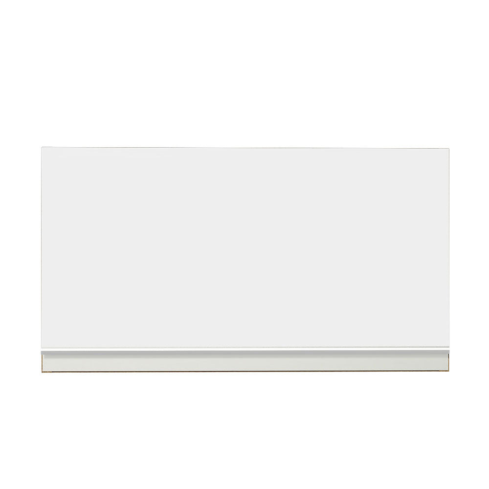 Alacena 60 cm 1 Puerta Rebatible Marrón/Blanco Glamy Madesa