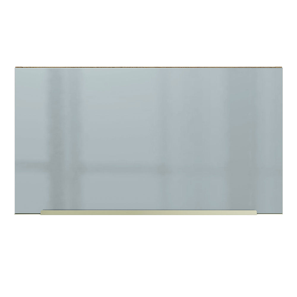 Alacena 60 cm 1 Puerta Lux Marrón/Gris