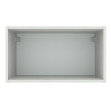 Alacena 60 cm 1 Puerta Agata Blanco/Gris