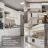 Alacena Cocina 60 cm 1 Puerta Abatible Blanco/Blanco Aterciopelado Lux Madesa