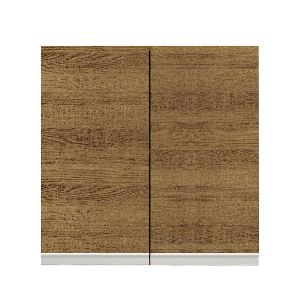 Alacena 70 cm 2 Puertas Marrón Glamy Madesa