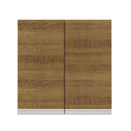 Alacena 70 cm 2 Puertas Marrón Glamy Madesa