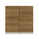 Alacena 70 cm 2 Puertas Marrón Glamy Madesa