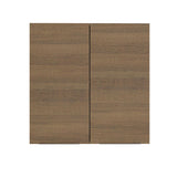 Alacena Cocina 70 cm 2 Puertas Marrón Stella Madesa
