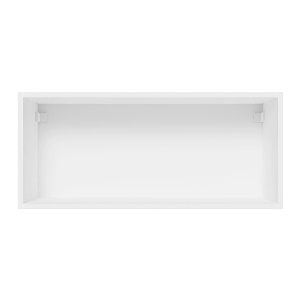 Alacena Cocina 100% MDF 70 cm 1 Puerta Abatible Blanco/Marrón Acordes Madesa