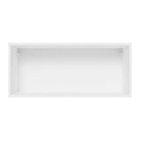 Alacena Cocina 100% MDF 70 cm 1 Puerta Abatible Blanco/Marrón Acordes Madesa