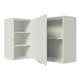 Alacena Cocina Esquinera 1 Puerta para línea de 60 cm de Profundidad Blanco Stella Madesa