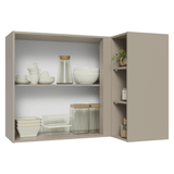 Alacena Esquinero 1 Puerta Nice Crema