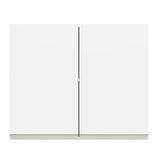 Alacena 2 Puertas 2 Compartimentos Madesa - 80 Cm