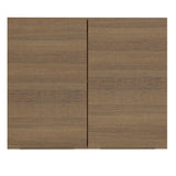 Alacena Cocina 80 cm 2 Puertas Marrón Stella Madesa
