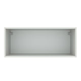 Alacena 80 cm 1 Puerta Agata Blanco/Gris