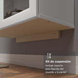 Cristalero Madesa 2 Puertas 70 cm sin Patas BB